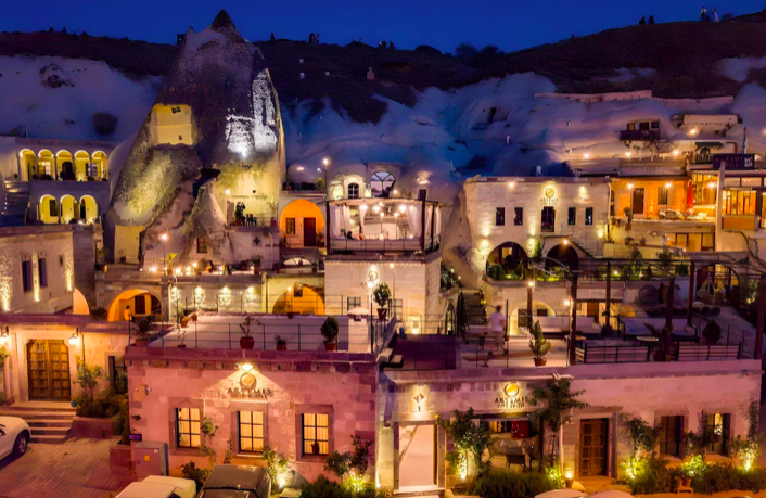 Best Cave Hotels in Cappadocia with Hot Air Balloon View