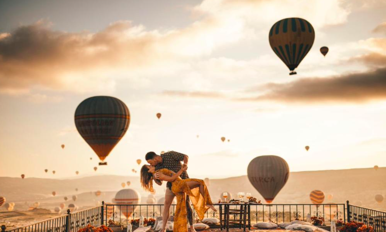 Best Cave Hotels in Cappadocia with Hot Air Balloon View