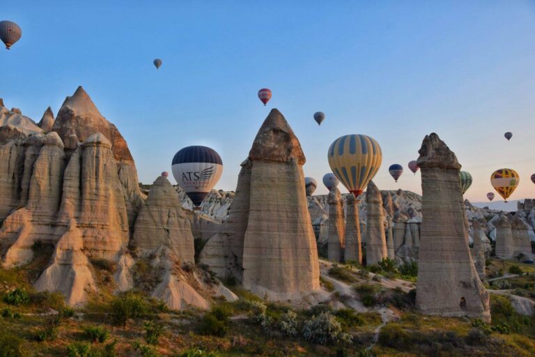 Hot air balloon ride